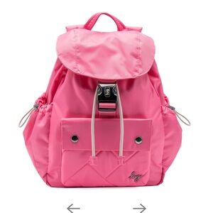 Lug wiffle backpack. Hot pink